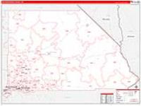 San Bernardino, Ca Carrier Route Wall Map